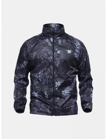 Big Pockets Sunscreen Quick Dry Hoody Tactics Jacket for Men