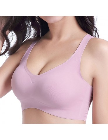 Wireless Massage T Shirt Seamless Push Up Yoga Sports Bras
