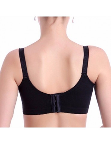 Sexy Lace Embroidery Wireless Gather Adjustable No Padding Bras