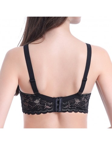 Mastectomy Bras Wireless Lace Full Cup Cotton Lining