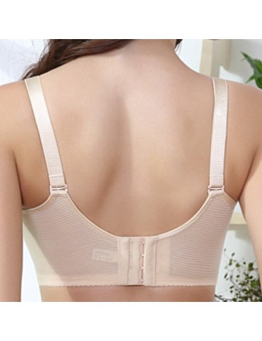 Sexy Lace-trim Breathable Lightly Lined Full Coverage Bras