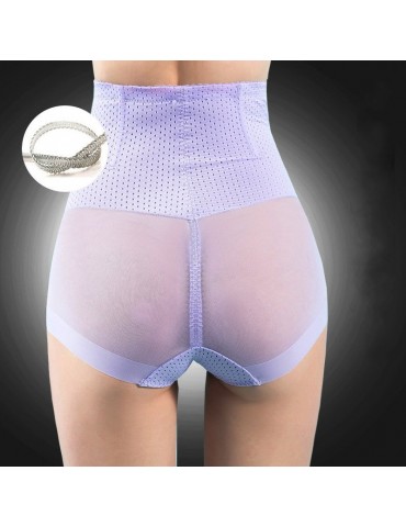 Tummy Shaping Lace High Waist Steel Bone Butt Lifter Shapewear