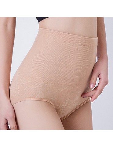 High Waist Seamless Abdomen Lift The Hips Panties For Women
