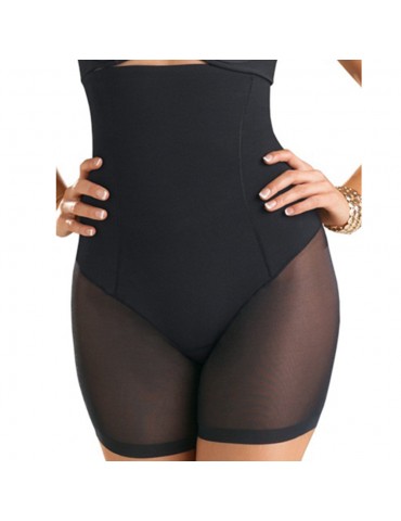 Plus Size Hip Lifting Mesh High Waist Belly Control Shapewear
